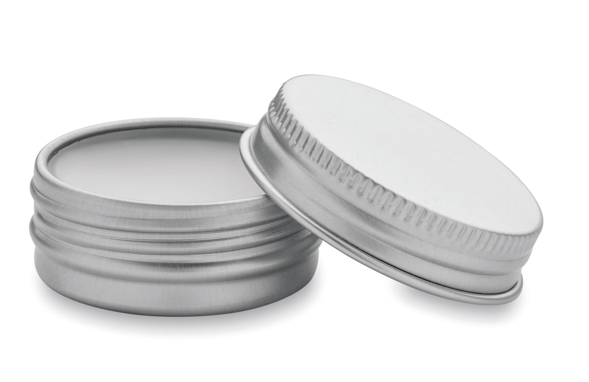 Veganistische lippenbalsem Balm in wit