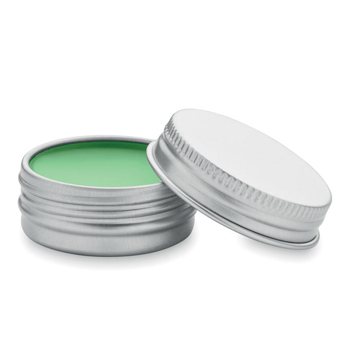 Veganistische lippenbalsem Balm in groen