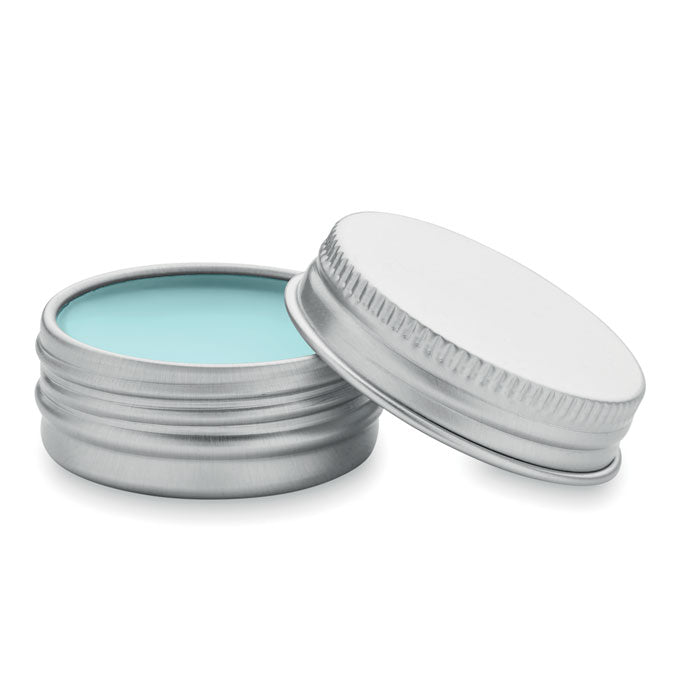 Veganistische lippenbalsem Balm in babyblauw