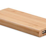 Bamboe powerbank 6000 mAh Arena C in hout