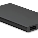 4000 mAh Power Bank Type C Powerflat C in zwart