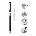 Stylus pen TWS schoonmaakset Cleanpen in zwart
