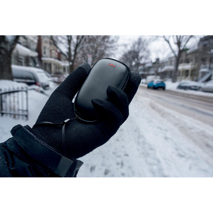 Handwarmer 4000 mAh powerbank Tricpower, sfeerfoto