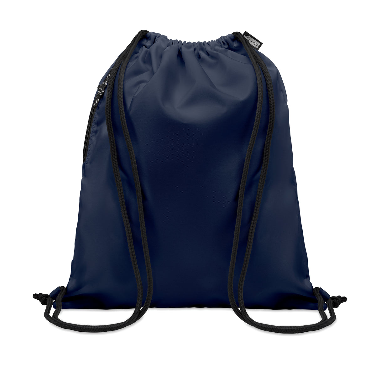 Grote rugzak met koord RPET Night in blauw