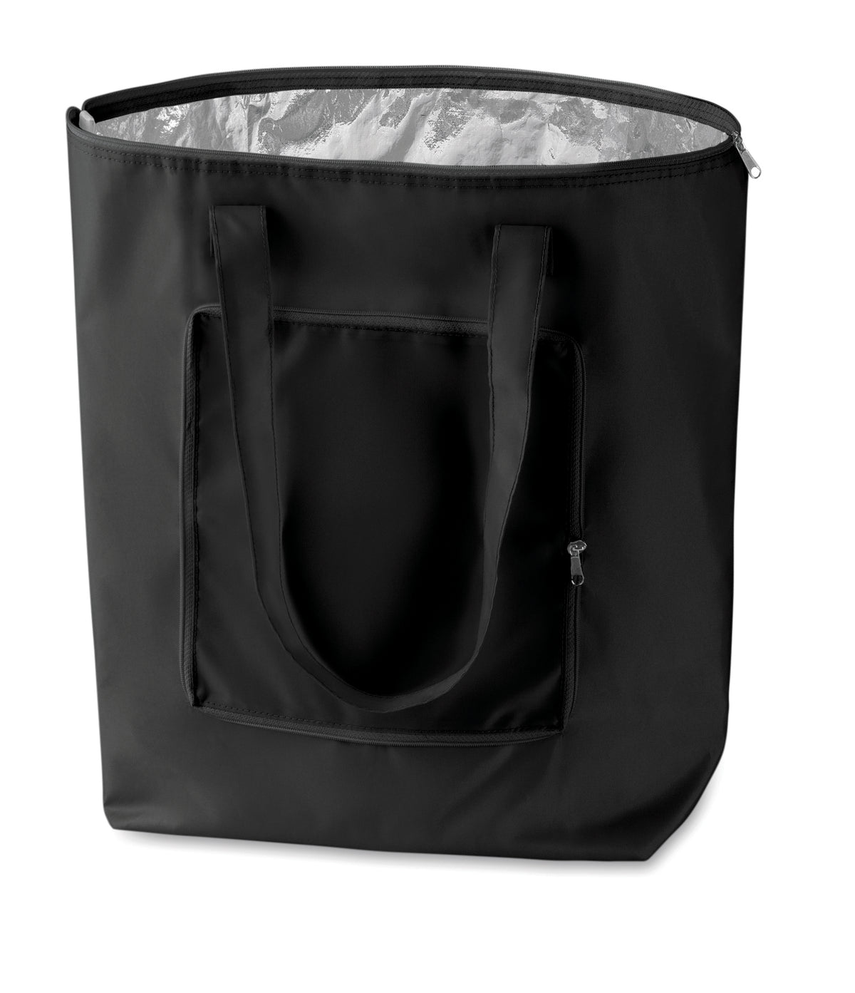 Koeltas van 210T nylon Plicool in zwart