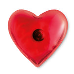 Handwarmer in hartvorm Waco in rood