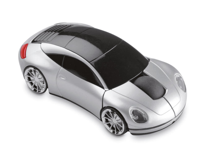 Autovormige draadloze muis bedrukken – Speed