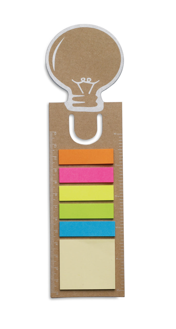 Boekenlegger met memoblaadjes bedrukken – Idea