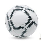 PVC voetbal 21.5 cm Soccerini in wit/zwart