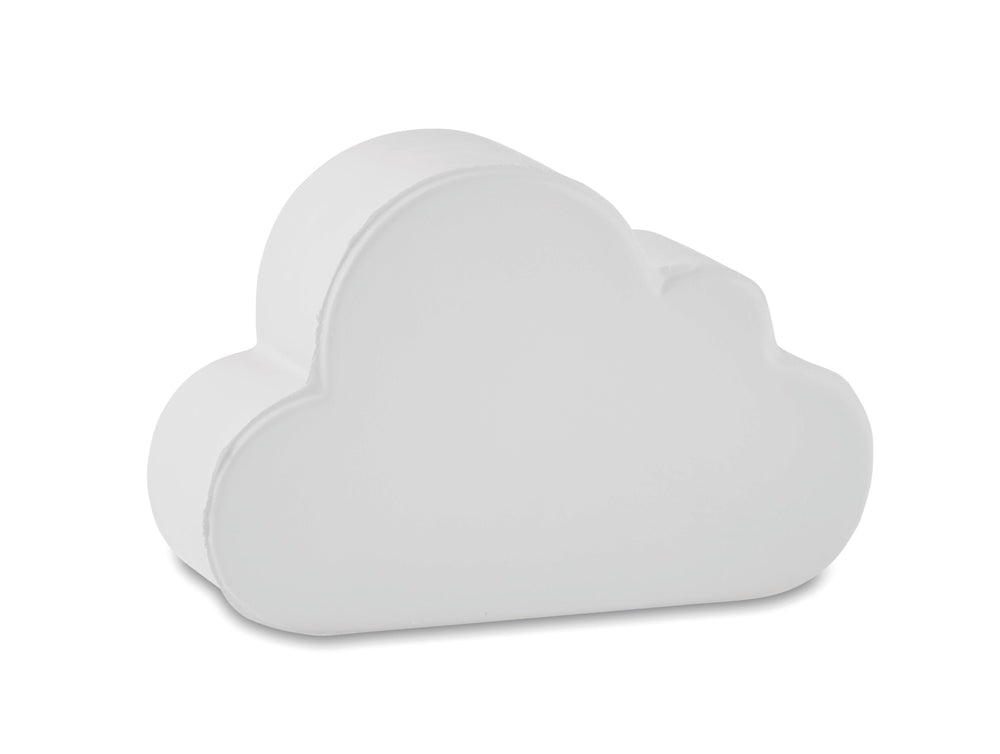 Anti-stress wolkvorm Cloudy in wit