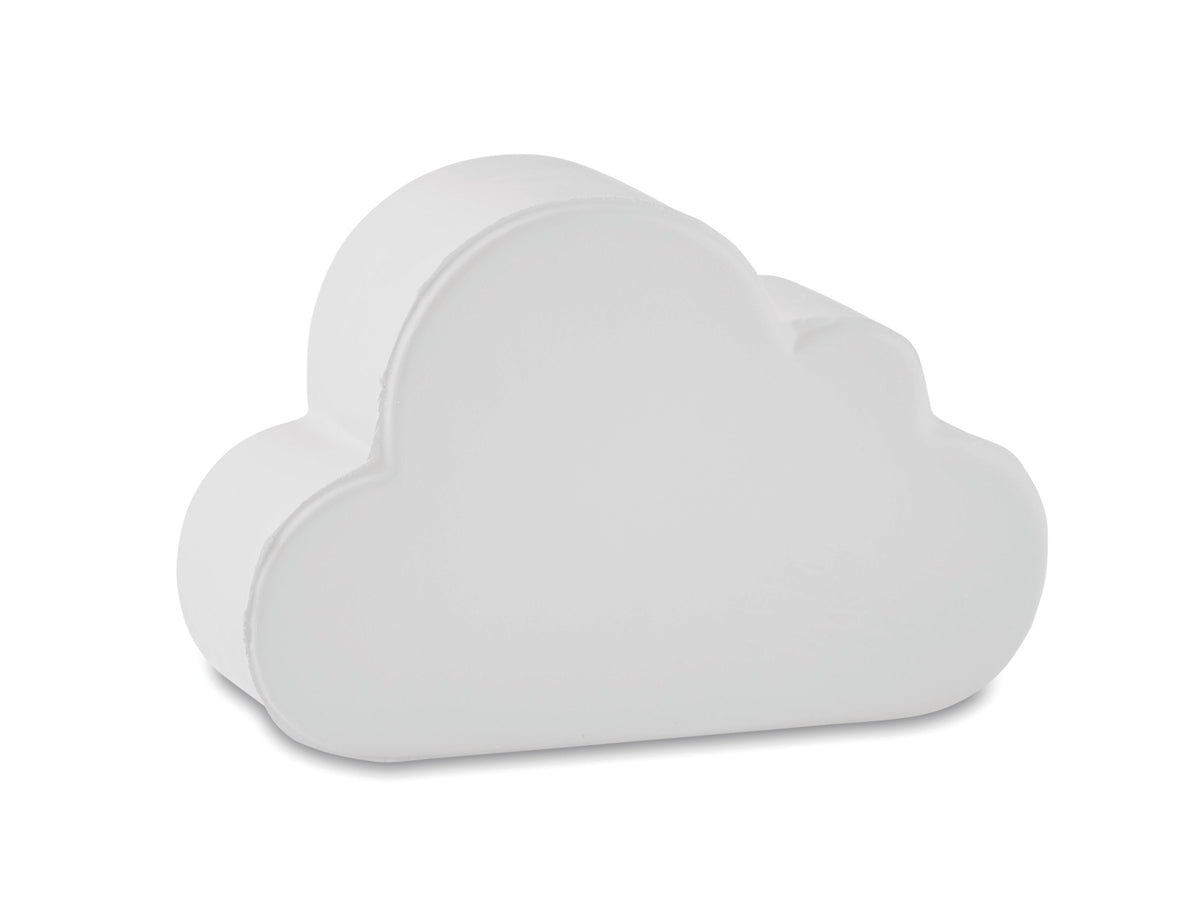 Anti-stress wolkvorm Cloudy in wit