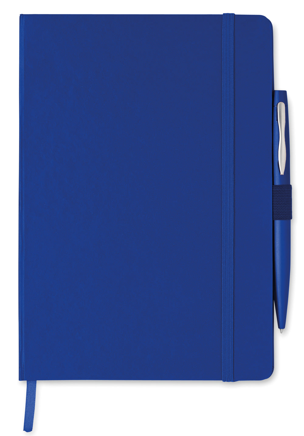A5 notitieblok met balpen Notaplus in blauw
