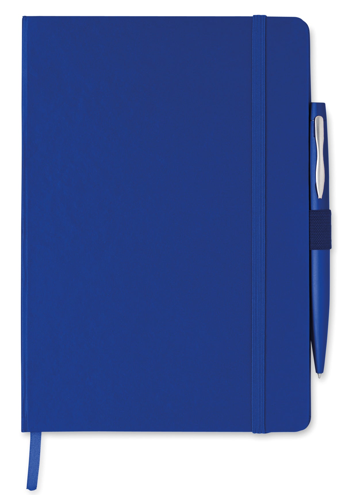 A5 notitieblok met balpen Notaplus in blauw