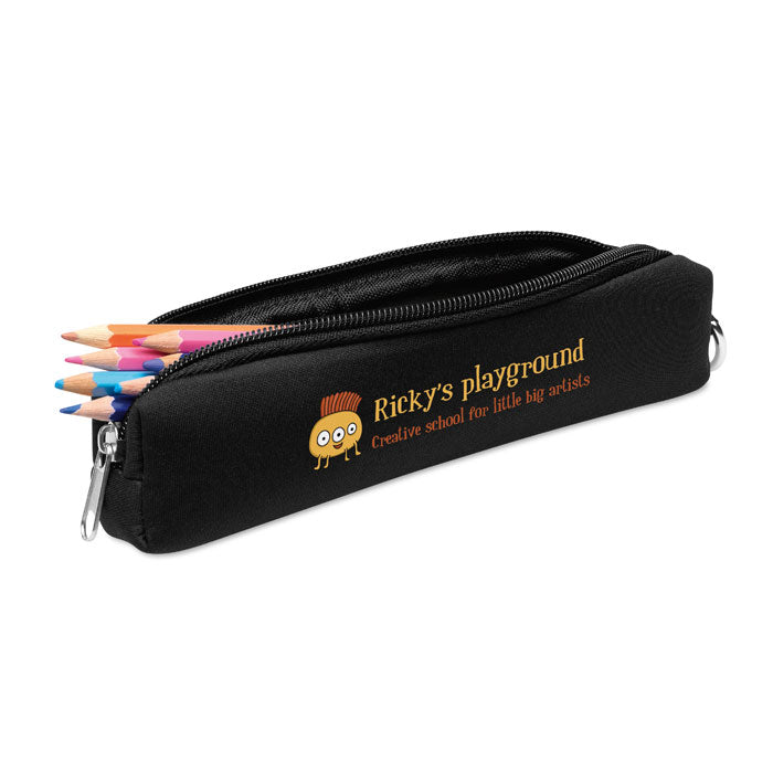 Etui Iris met een bedrukking als voorbeeld