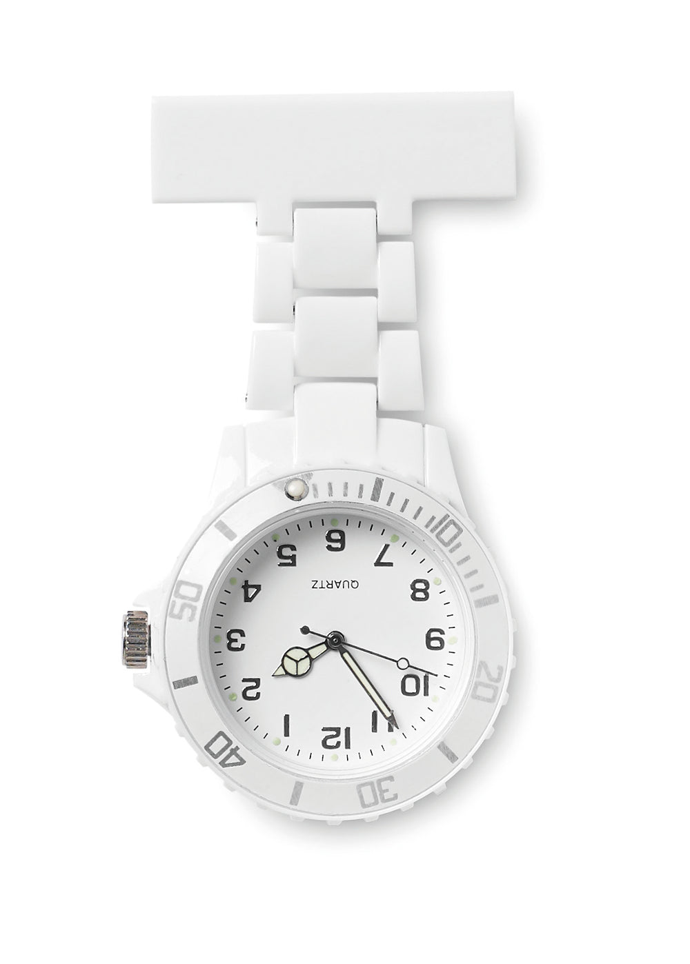 Analoog zusterhorloge Nurwatch in wit