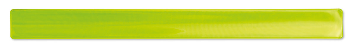 Reflecterende armband Enrollo in geel