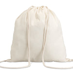 Rugzakje met koord Hundred in beige