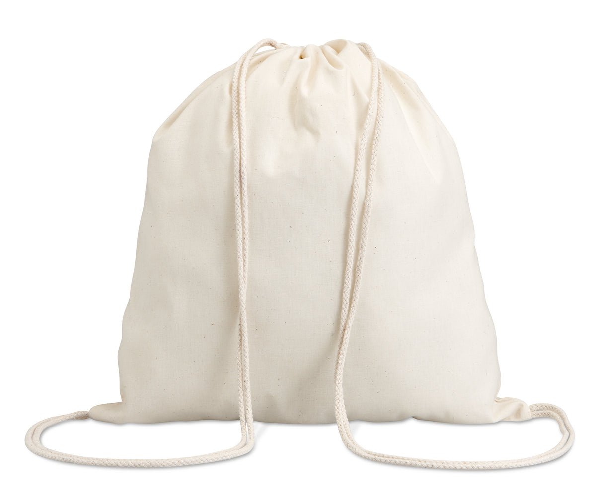 Rugzakje met koord Hundred in beige