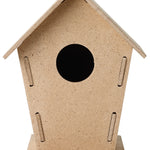 Vogelhuisje van MDF Woohouse in hout