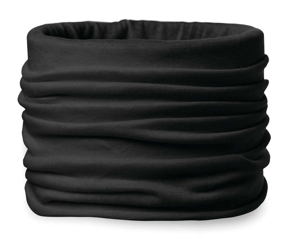Multifunction scarf, microfiber Daria in zwart