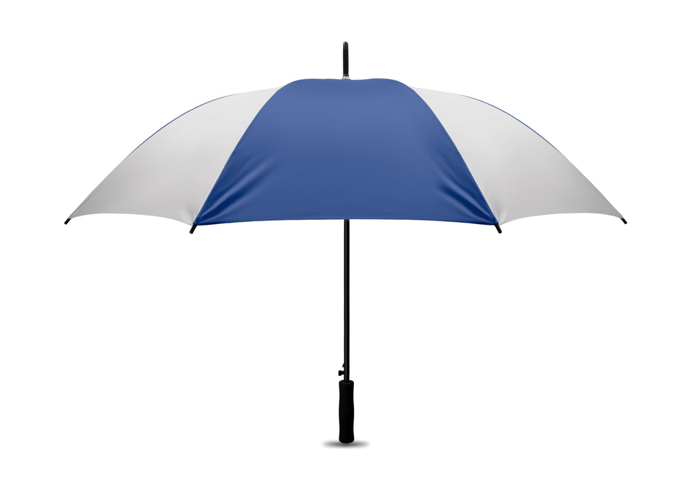 Paraplu, 27 inch Swansea in wit/blauw