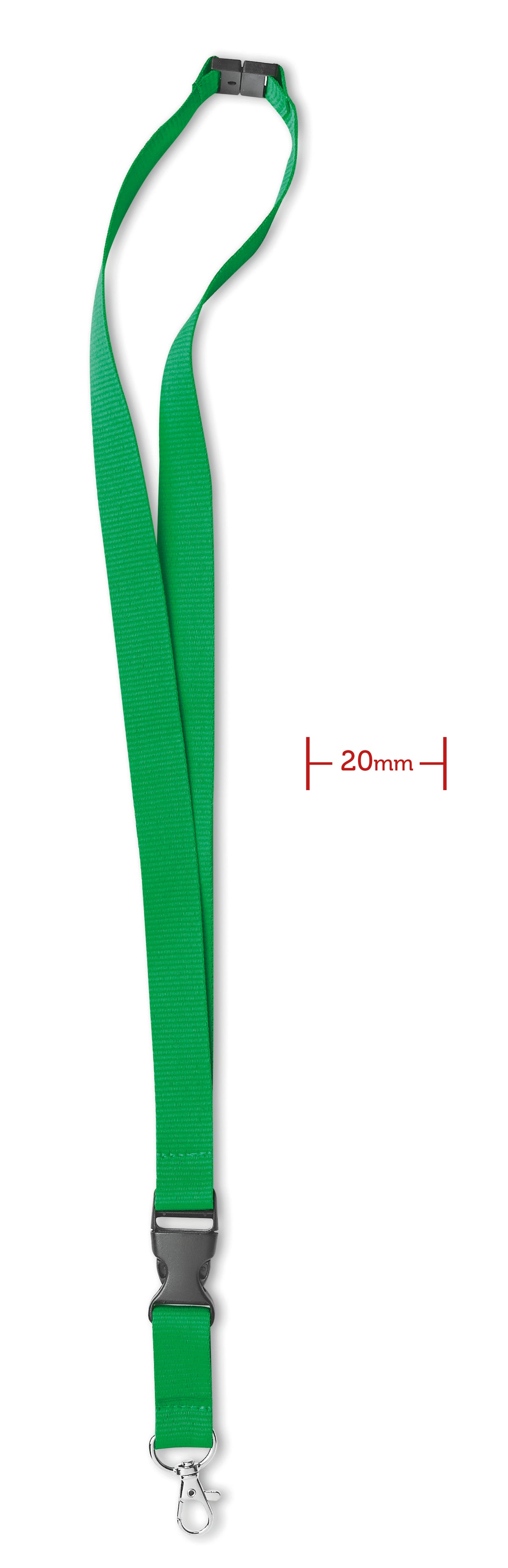 Ard, metalen haak. 20 mm Lany in groen