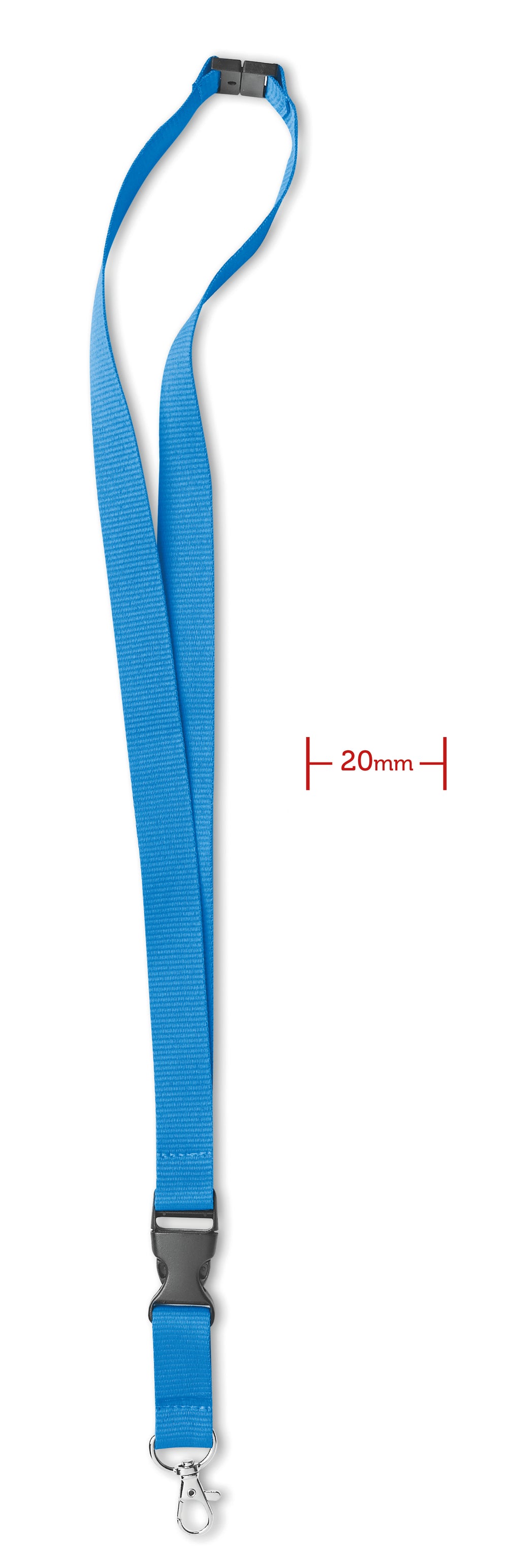 Ard, metalen haak. 20 mm Lany in turquoise