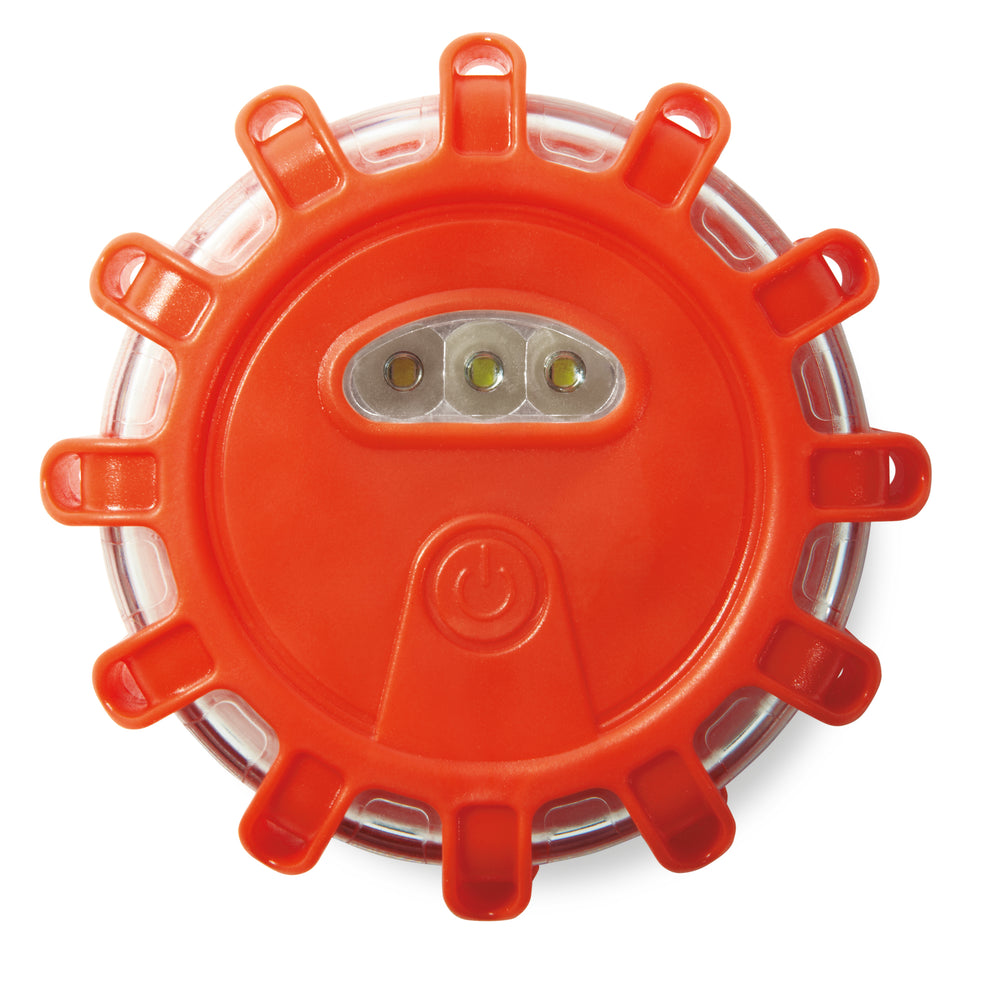 Auto alarmlamp met LED licht 5lights in oranje