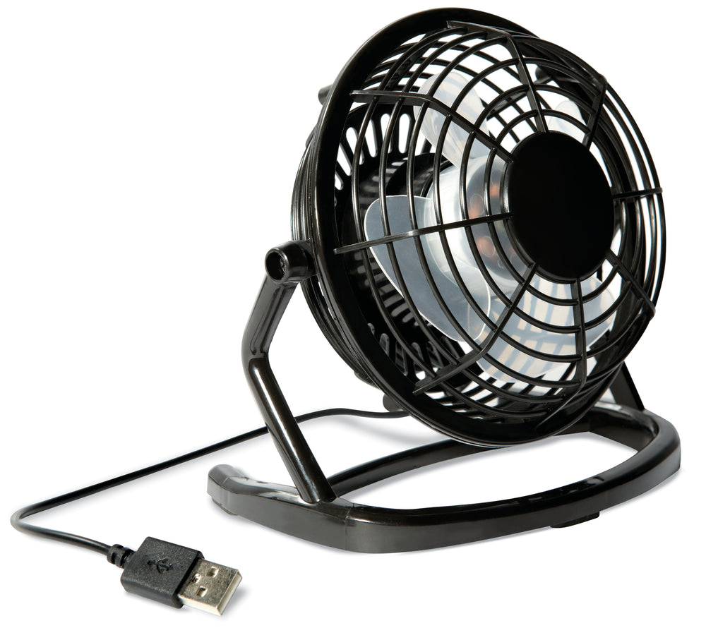 USB ventilator Airy in zwart
