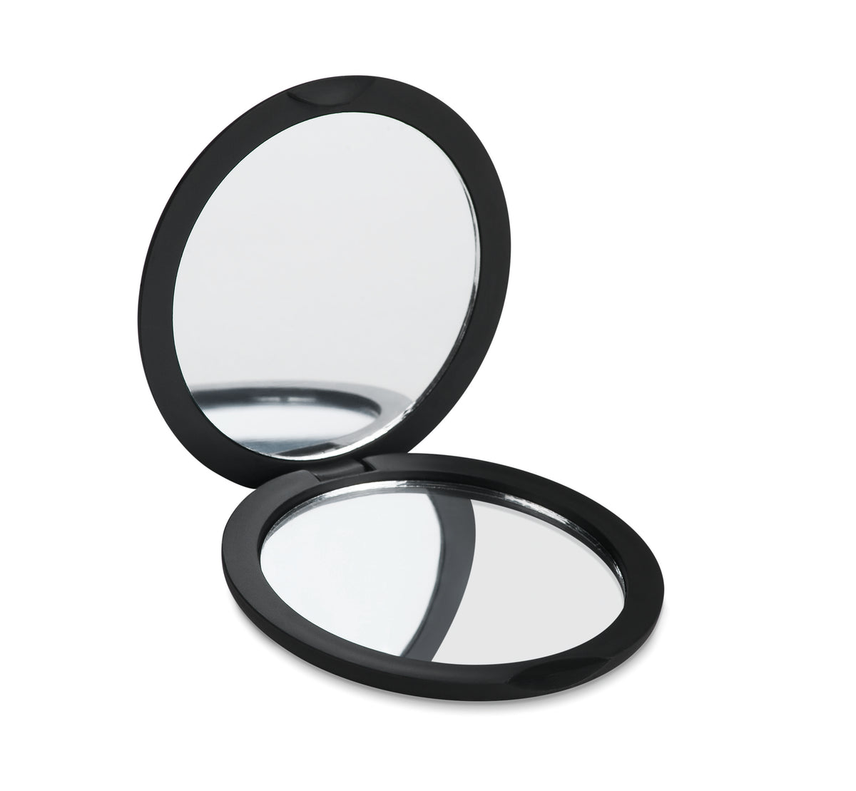Dubbele spiegel (rond) Stunning in zwart