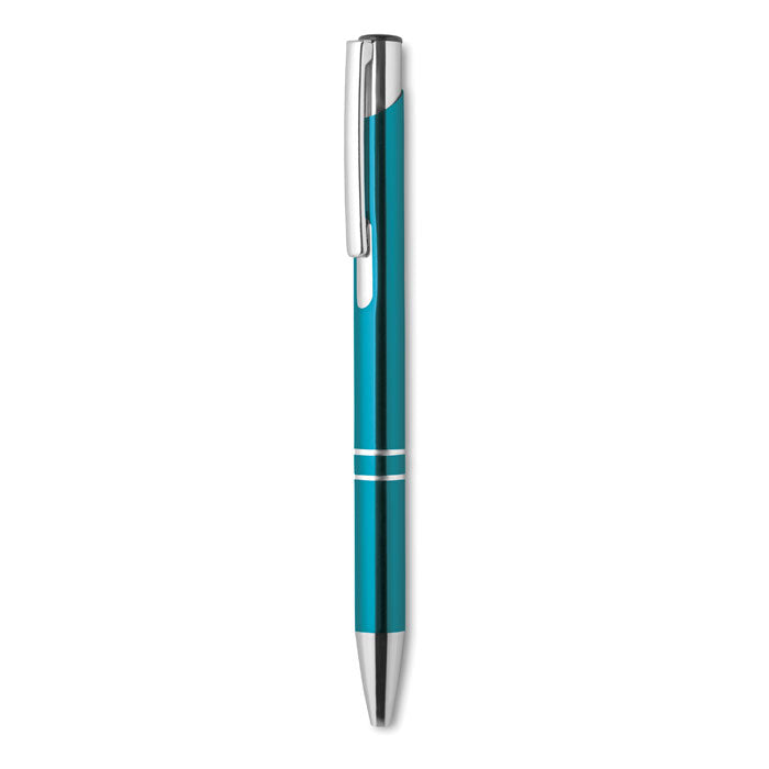 Gerecyclede aluminium balpen Bern in turquoise
