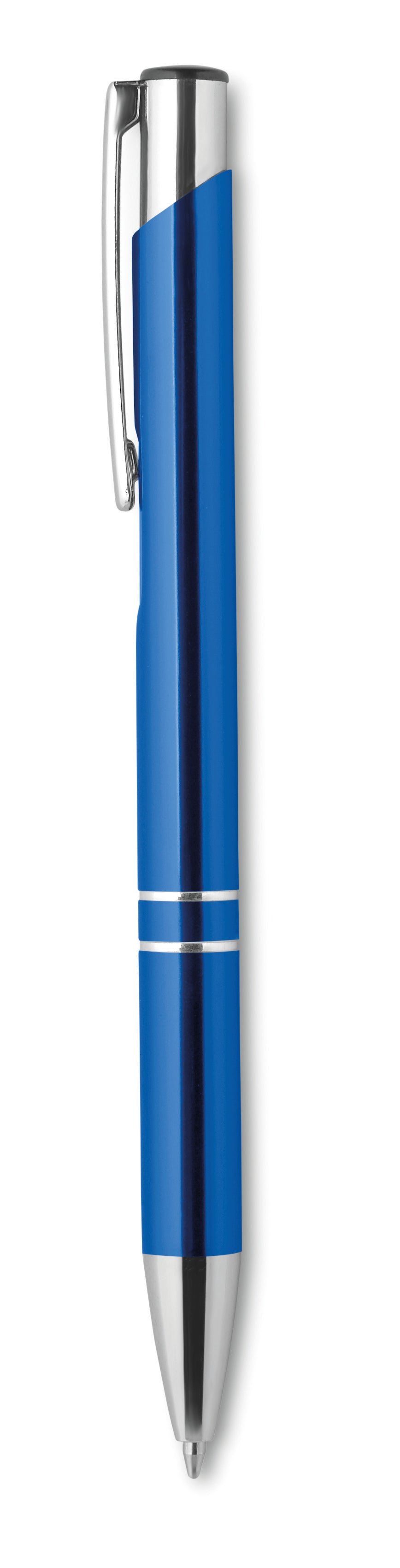 Gerecyclede aluminium balpen Bern in royal blauw