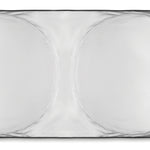 Opvouwbare zonnescherm Ombra Pouch in mat zilver