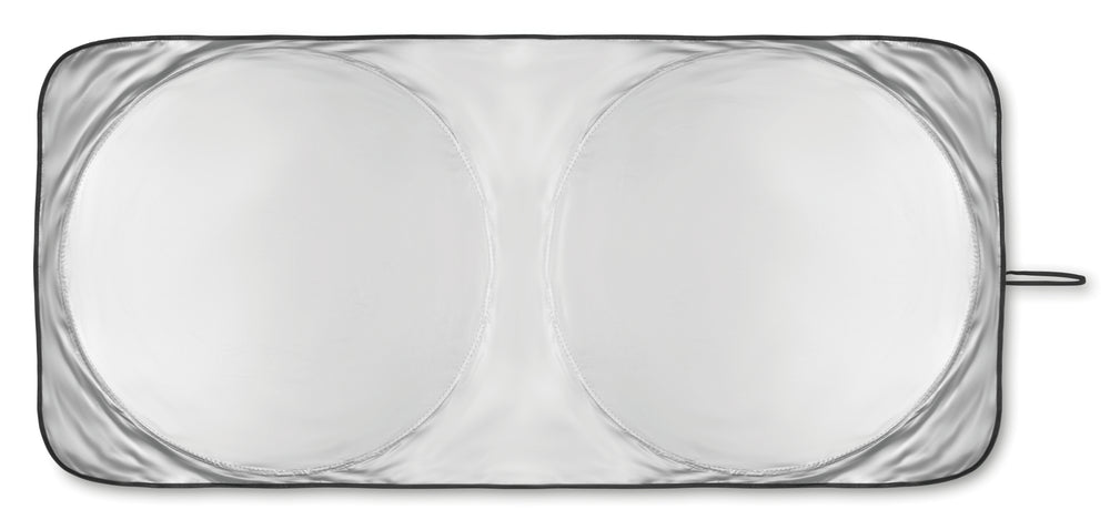 Opvouwbare zonnescherm Ombra Pouch in mat zilver