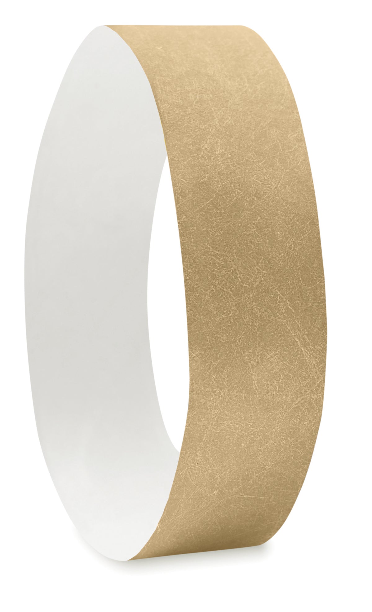 Èèn vel met 10 event armbandjes Tyvek in goud