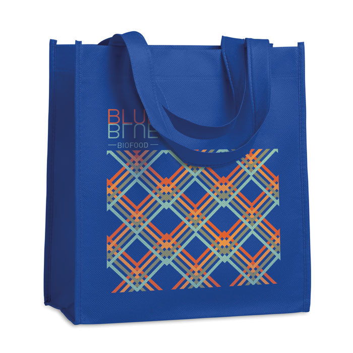 Non-woven boodschappentas Apo Bag met een bedrukking als voorbeeld