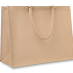Jute boodschappentas Brick Lane in beige