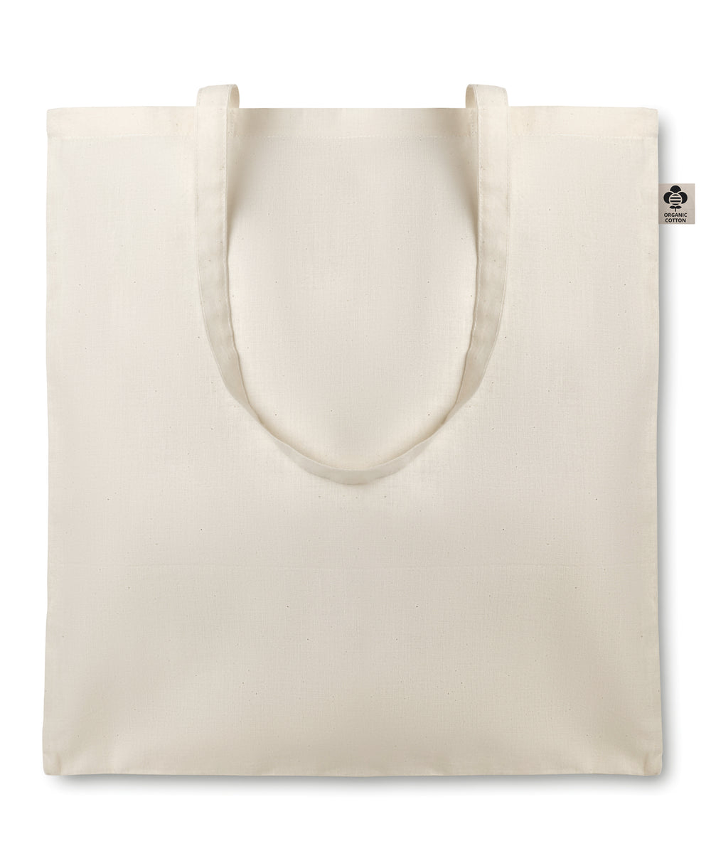 Katoenen boodschappentas Organic Cottonel in beige