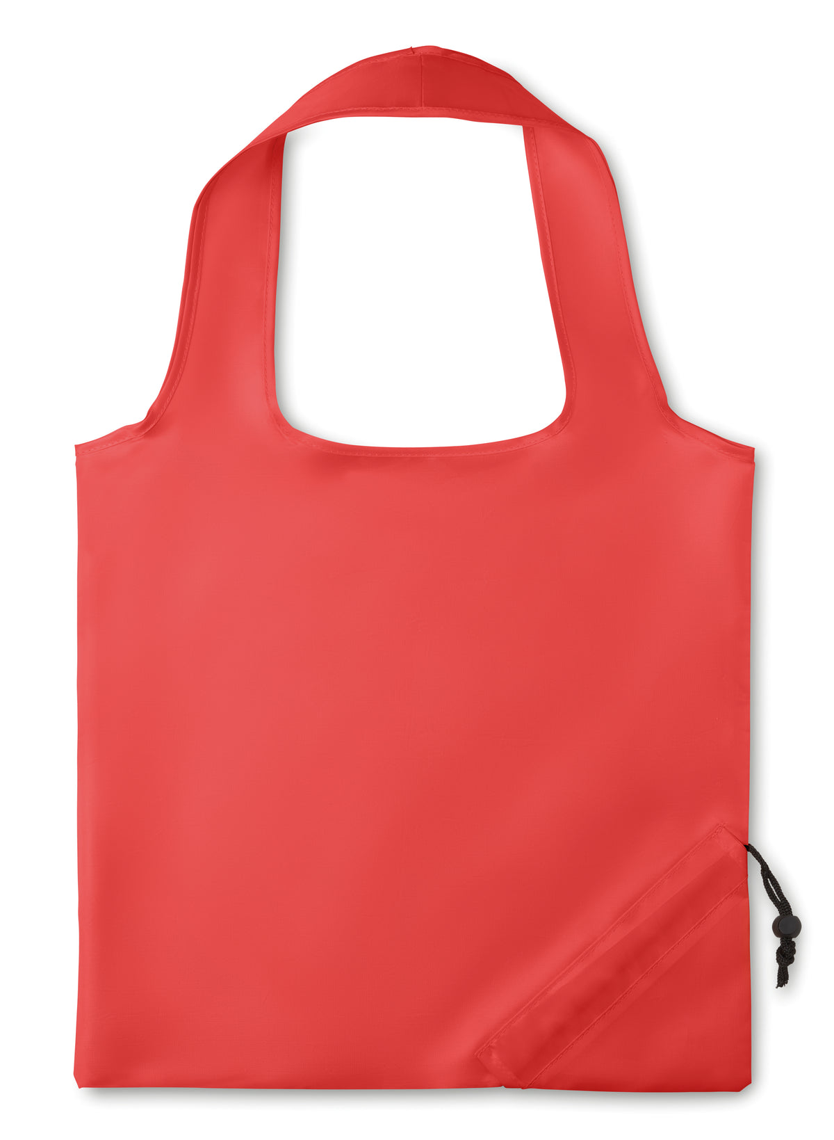 Opvouwbare boodschappentas Fresa in rood