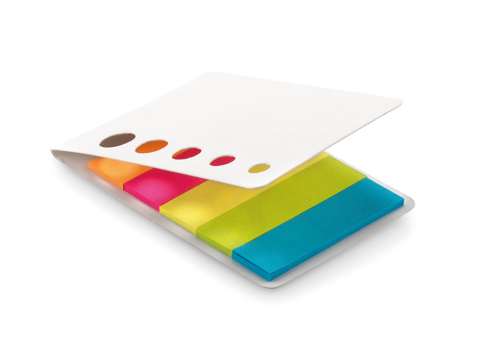 Pagina labels Memosticky in wit