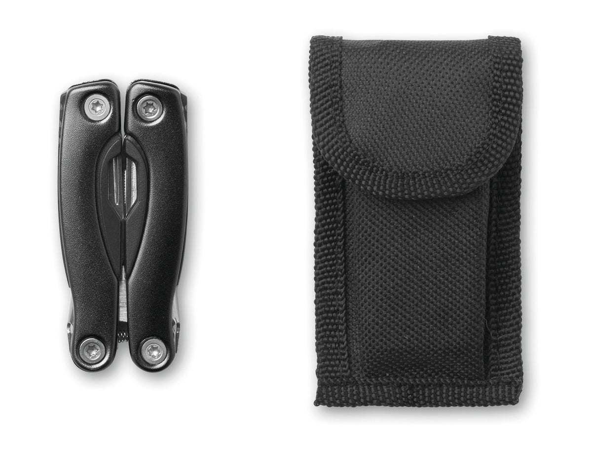Multifunctioneel mes Aloquin Mini in zwart