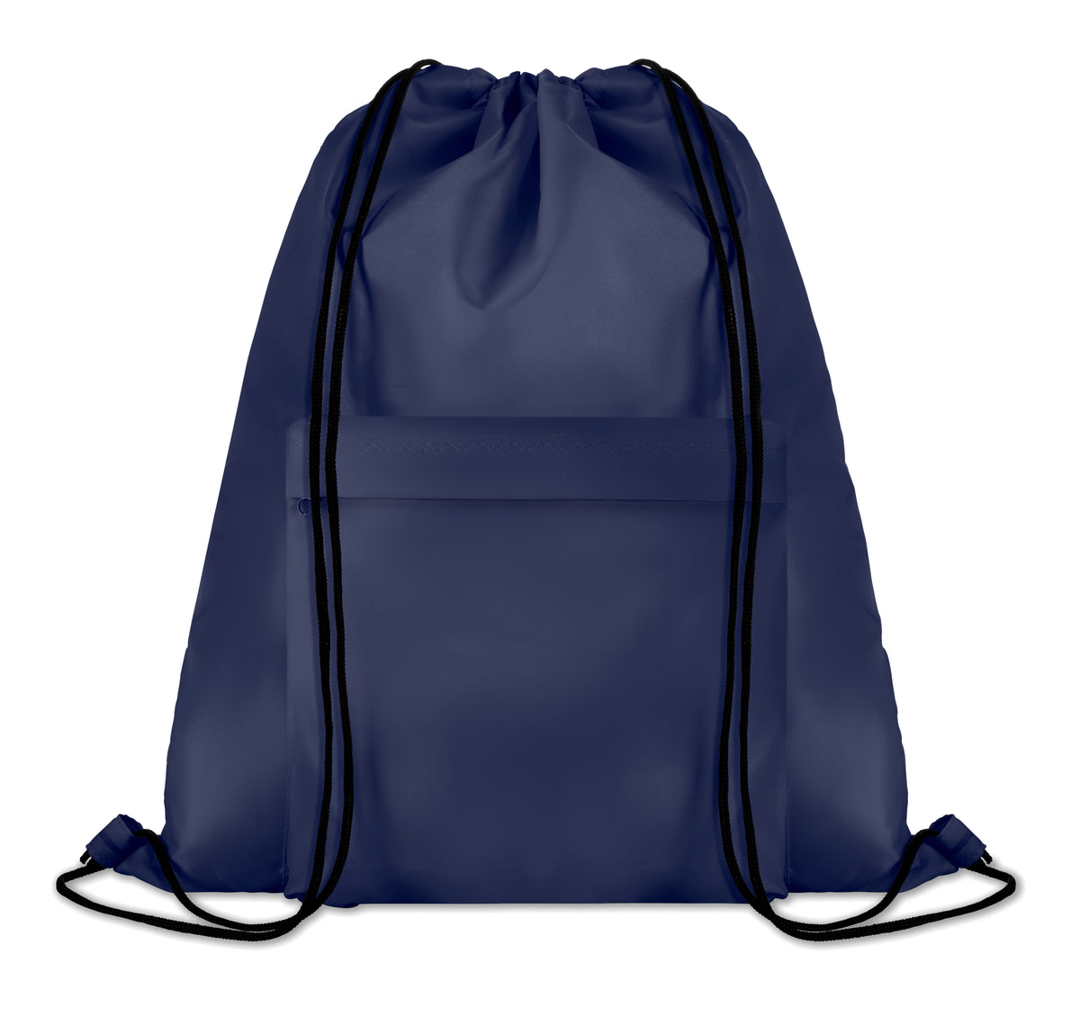 Rugzakje met voorvak en rits Pocket Shoop in blauw