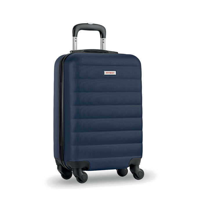 ABS trolley, 20 inch Budapest met een bedrukking als voorbeeld
