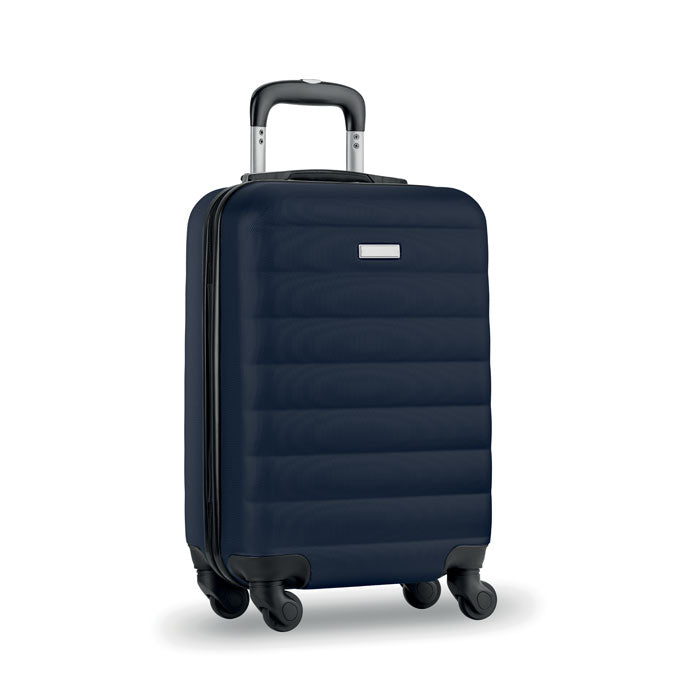ABS trolley, 20 inch Budapest in marineblauw