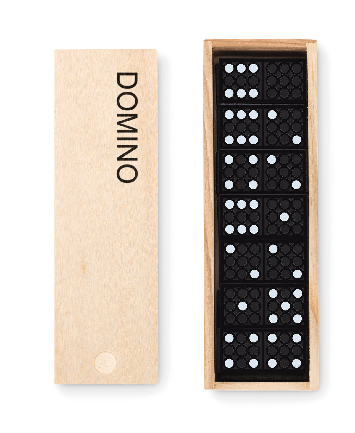 Houten spel Domino in hout