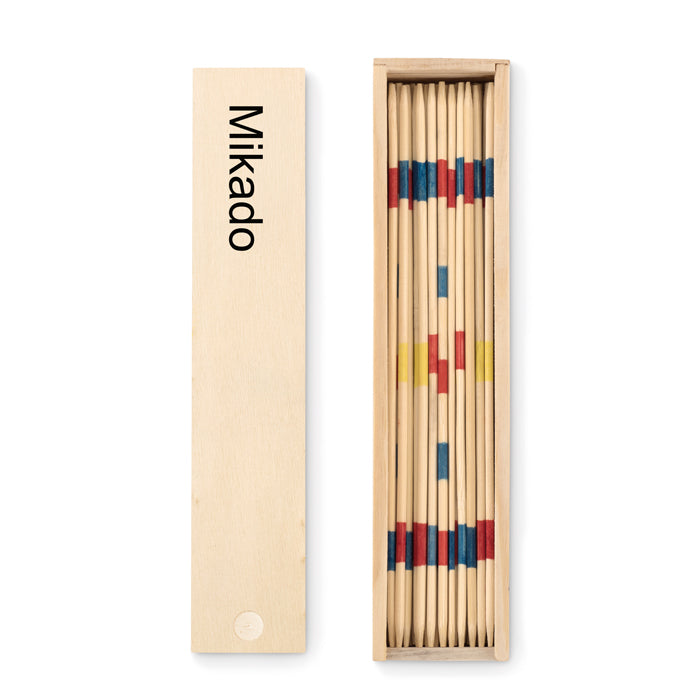 Houten mikadospel Mini Mikado in hout