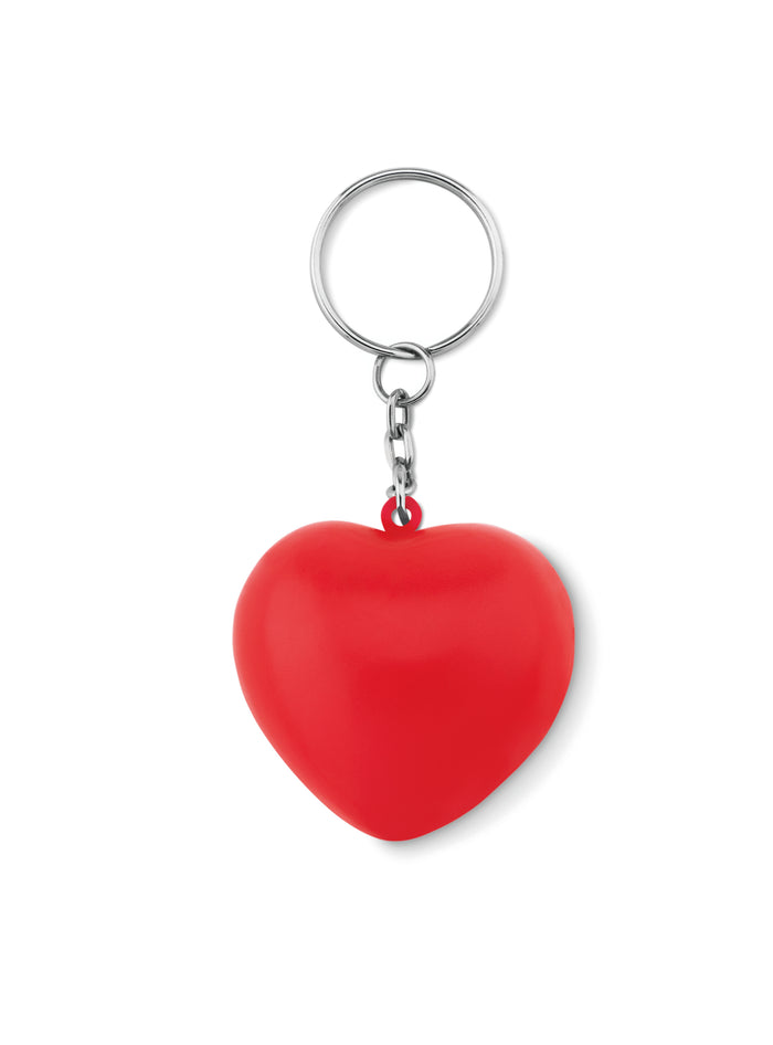 Sleutelhanger met PU hart bedrukken – Lovy Ring