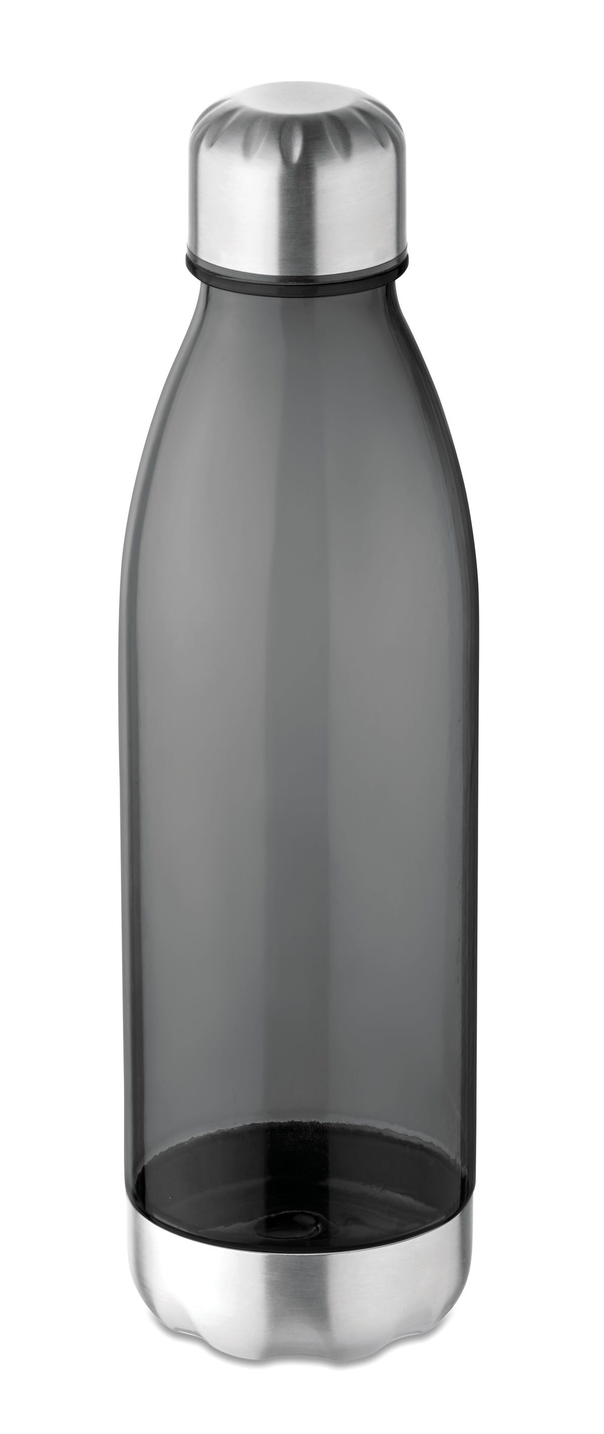 Drinkfles Tritan™ 600 ml Aspen in transparant grijs