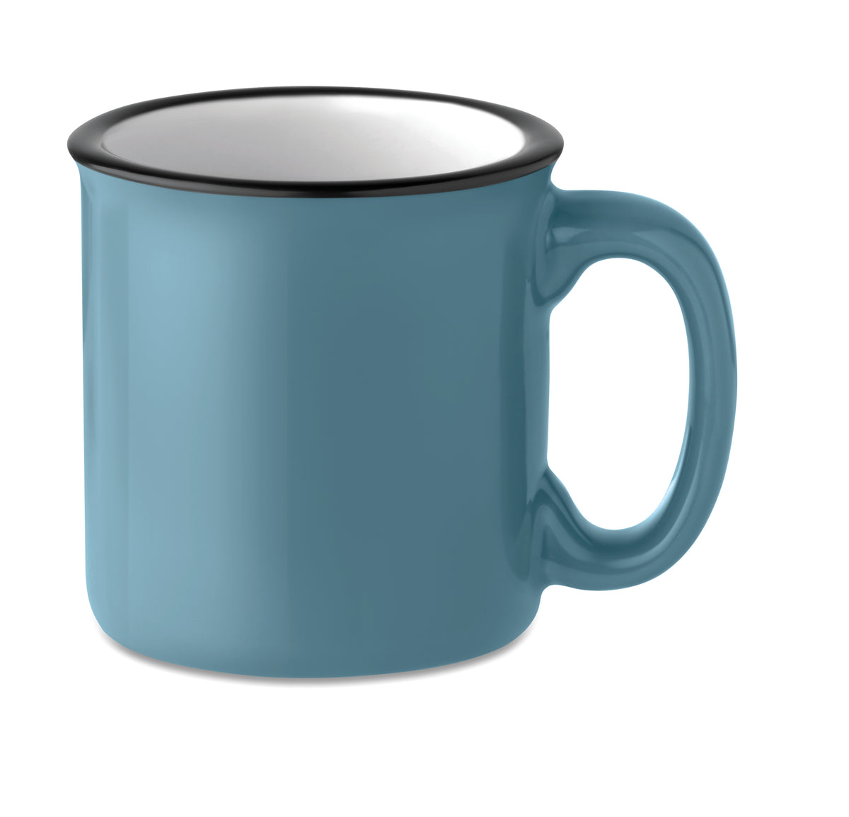 Keramische vintage beker Tweenies in blauw