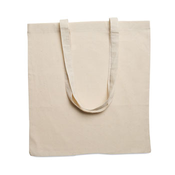 Katoenen boodschappentas Cottonel + in beige